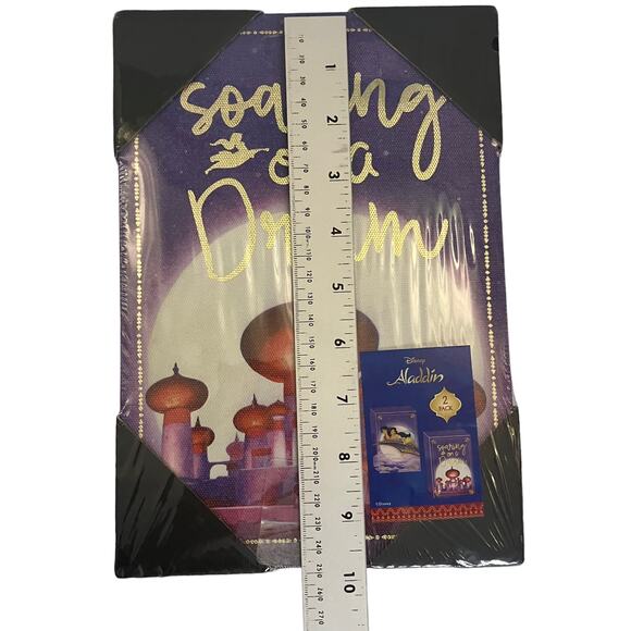 NWT Hot Topic Disney Aladdin Canvas Artwork - Picture 5 of 5